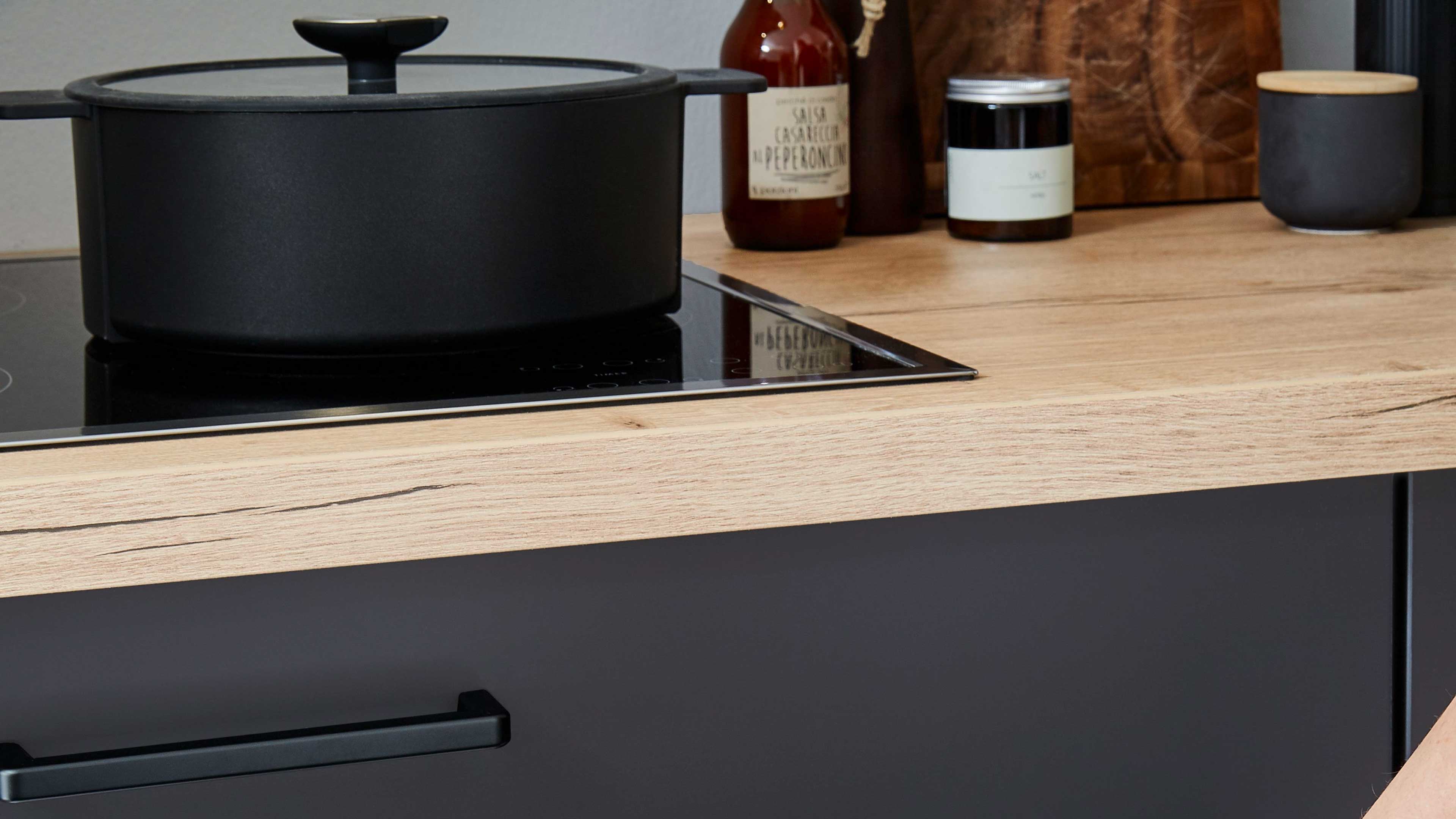 nobilia® Einbauküche Easytouch mit AEG Einbaugeräten