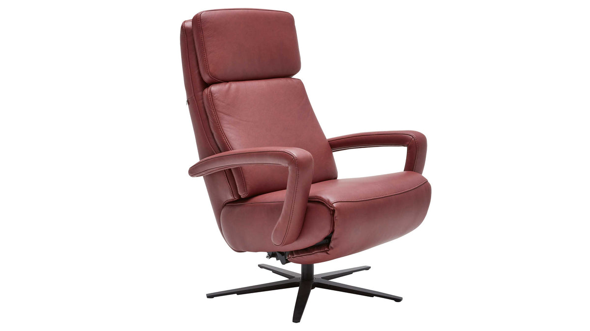 HUKLA® | IL Sessel, Interliving Serie 4541: Leder, Sternfuß, verschiedene Funktionen und Farben, ergonomisch.