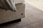Boxspringbett, Unterbau TFK, 180 x 200 cm, KT 0050, K08-10, H2+H3_Stroffgr. 4, 485400 Neo, Grau
