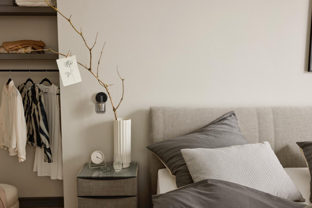 Boxspringbett, Unterbau TFK, 180 x 200 cm, KT 0050, K08-10, H2+H3_Stroffgr. 4, 485400 Neo, Grau