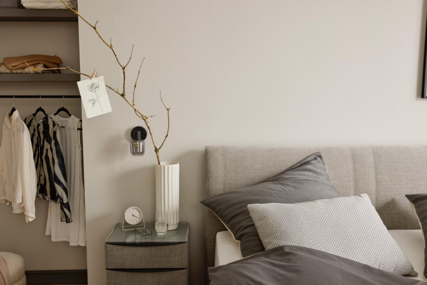 Boxspringbett, Unterbau TFK, 180 x 200 cm, KT 0050, K08-10, H2+H3_Stroffgr. 4, 485400 Neo, Grau