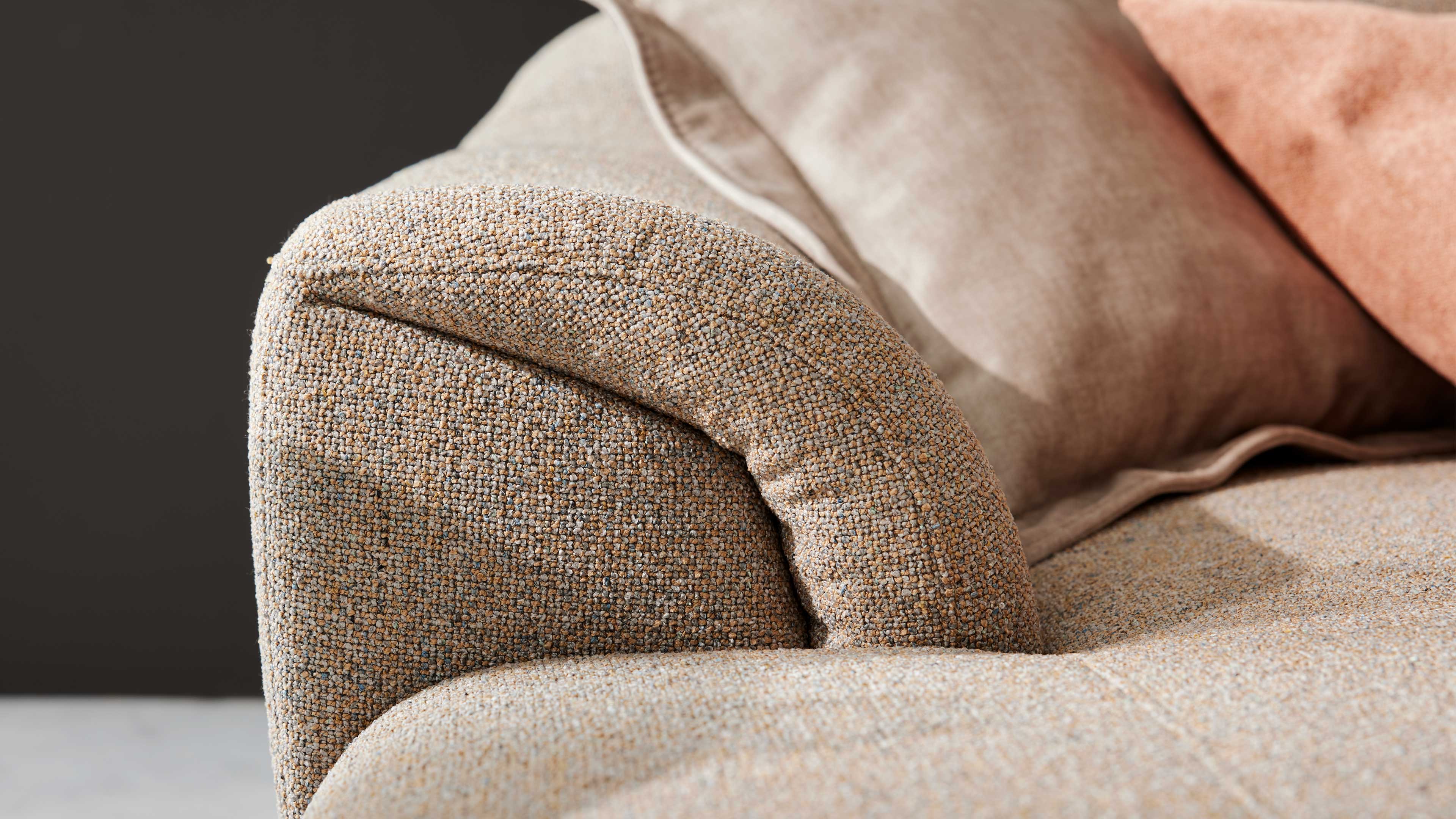 Interliving Serie 4461 Ecksofa Stoff Beige