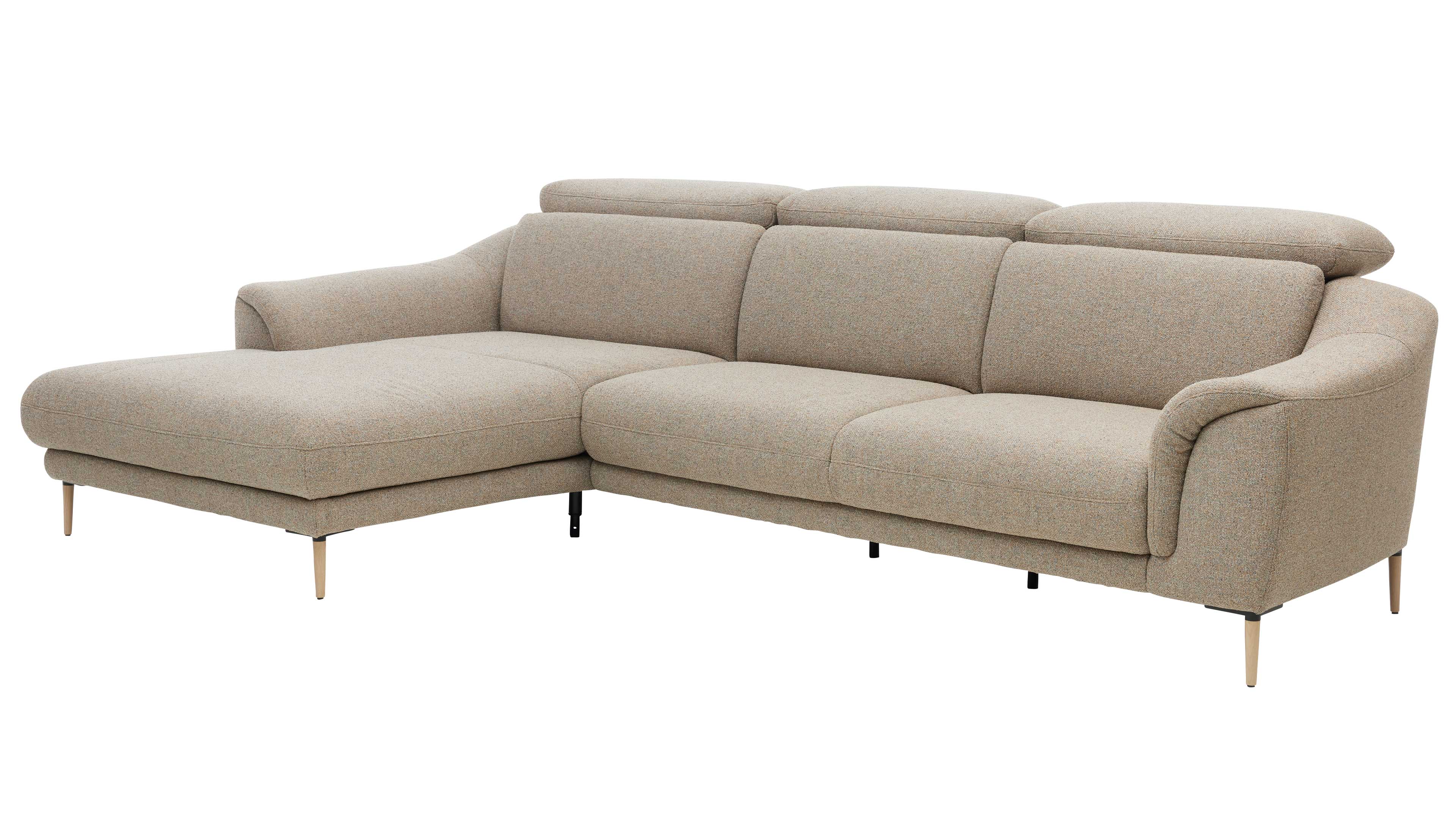 Interliving Serie 4461 Ecksofa Stoff Beige
