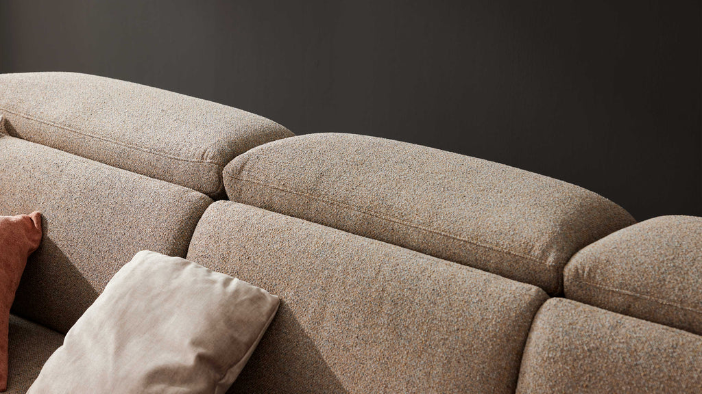 Interliving Serie 4461 Ecksofa Stoff Beige