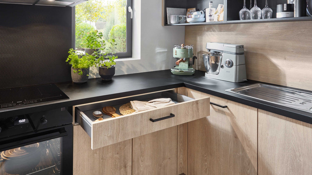 nobilia® Einbauküche Natura mit PROGRESS Elektrogeräten
