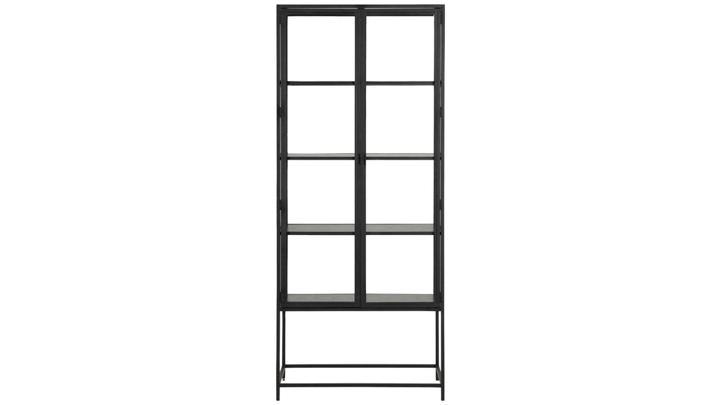 Vitrine Seaford im Industrielook