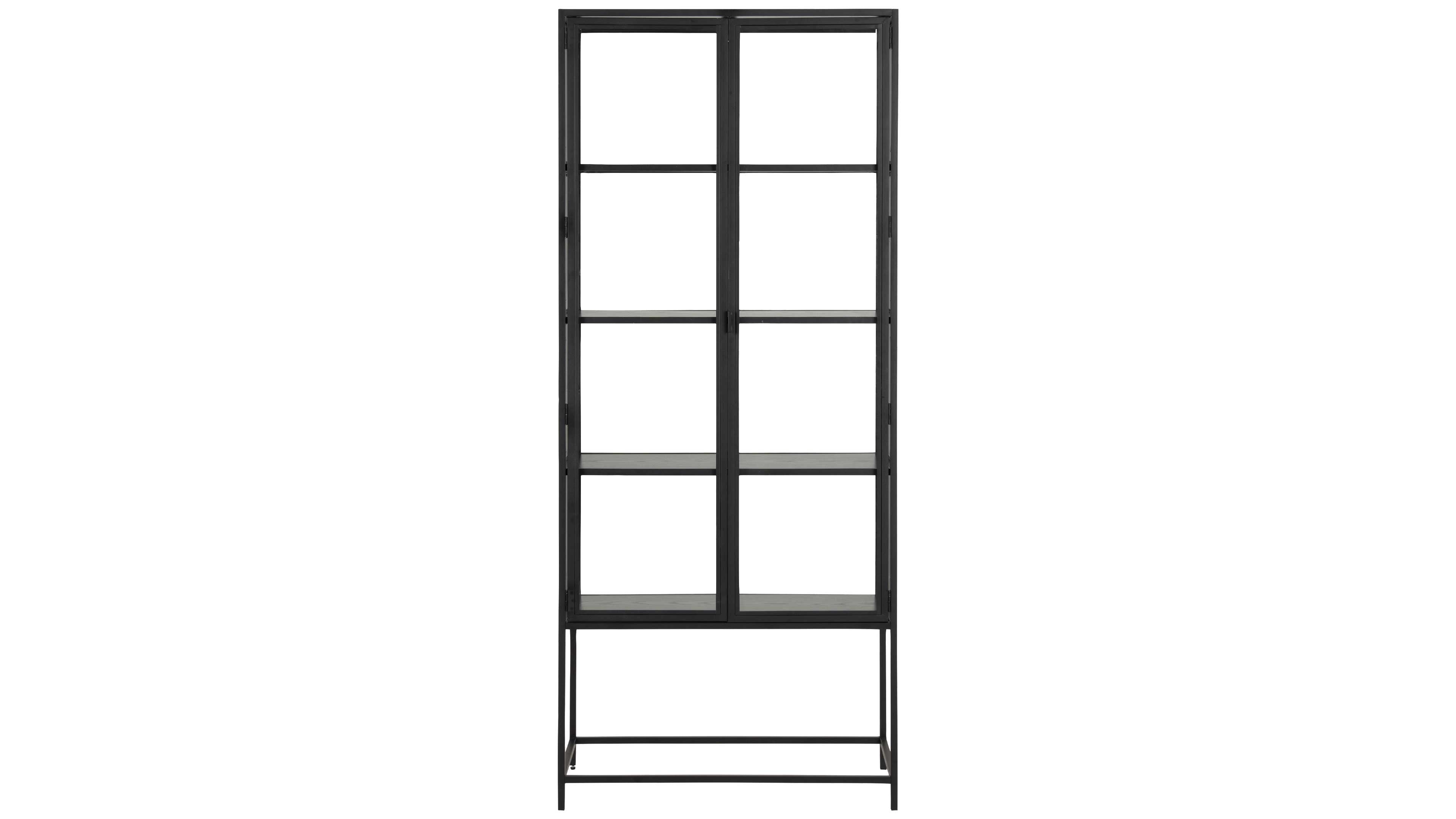 Vitrine Seaford im Industrielook