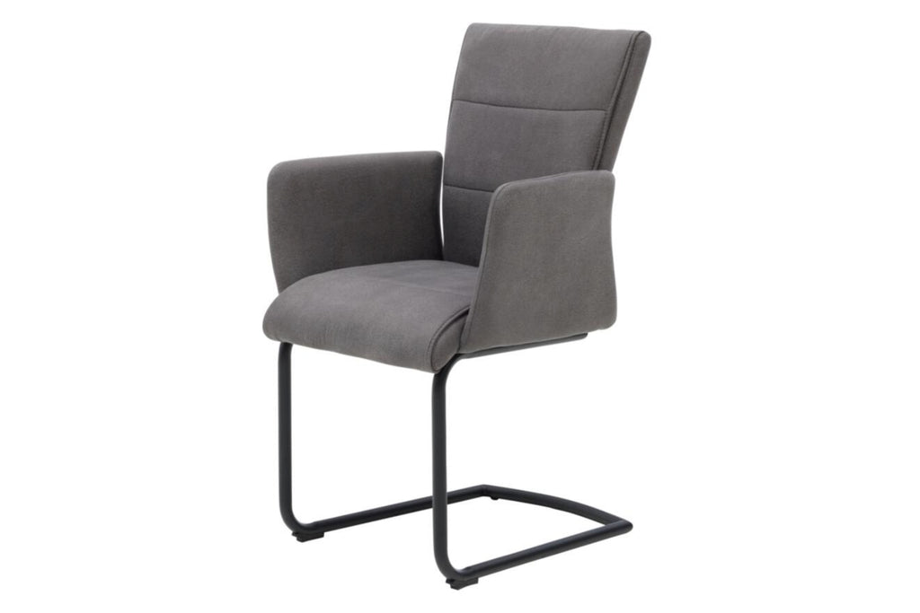 Interliving Schwingstuhl Serie 5122, B/H/T: 62x95,5x57 cm_Onyx, dunkelgrau