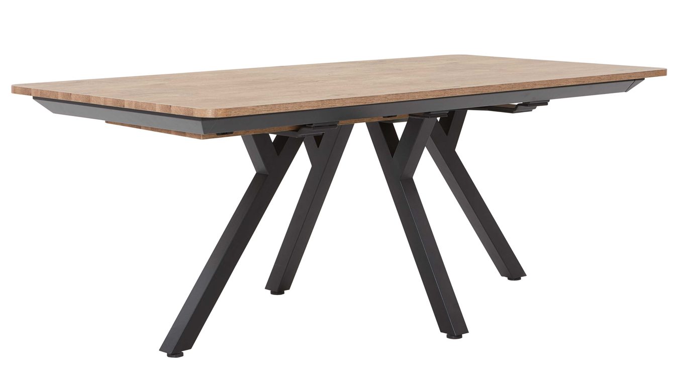 Habufa Ausziehtisch Modell Perth 51793-BRN, 200/280x100 cm, Laminato Barnwood