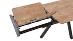 Habufa Ausziehtisch Modell Perth 51793-BRN, 200/280x100 cm, Laminato Barnwood