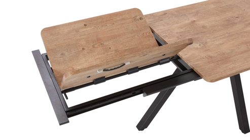 Habufa Ausziehtisch Modell Perth 51793-BRN, 200/280x100 cm, Laminato Barnwood