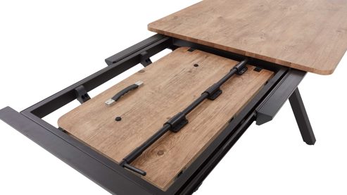 Habufa Ausziehtisch Modell Perth 51793-BRN, 200/280x100 cm, Laminato Barnwood