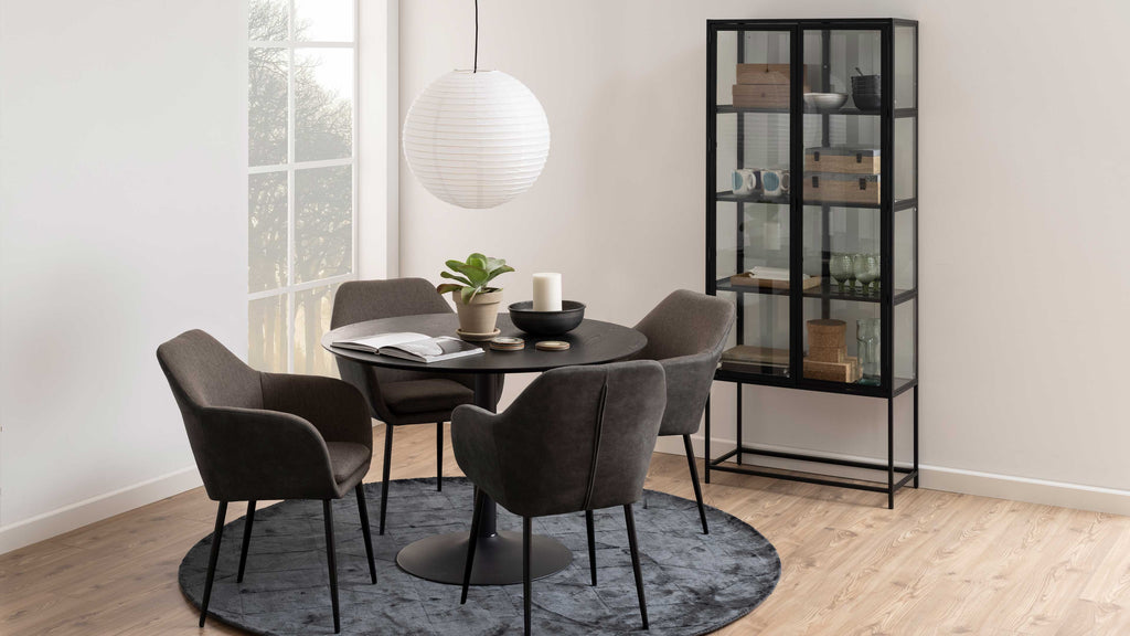 Vitrine Seaford im Industrielook