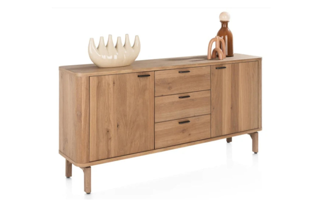 Habufa Sideboard Model Zade  52236-DUN,  180 cm,  Platinum-Lack