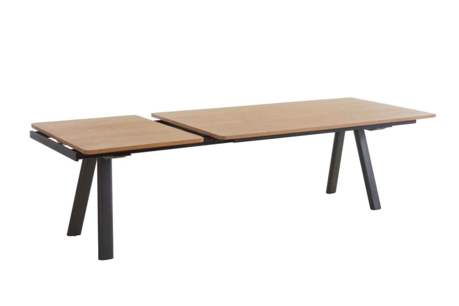 Habufa Esstisch Modell Zade  52248-DUN, 200-280x100 cm, Dune, Platinum-Lack