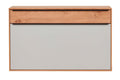 Interliving Serie 6005, Hängeschuhschrank, Typ 805_23 Eiche bianco, Lack Lichtgrau, Balkeneiche, Anthrazit