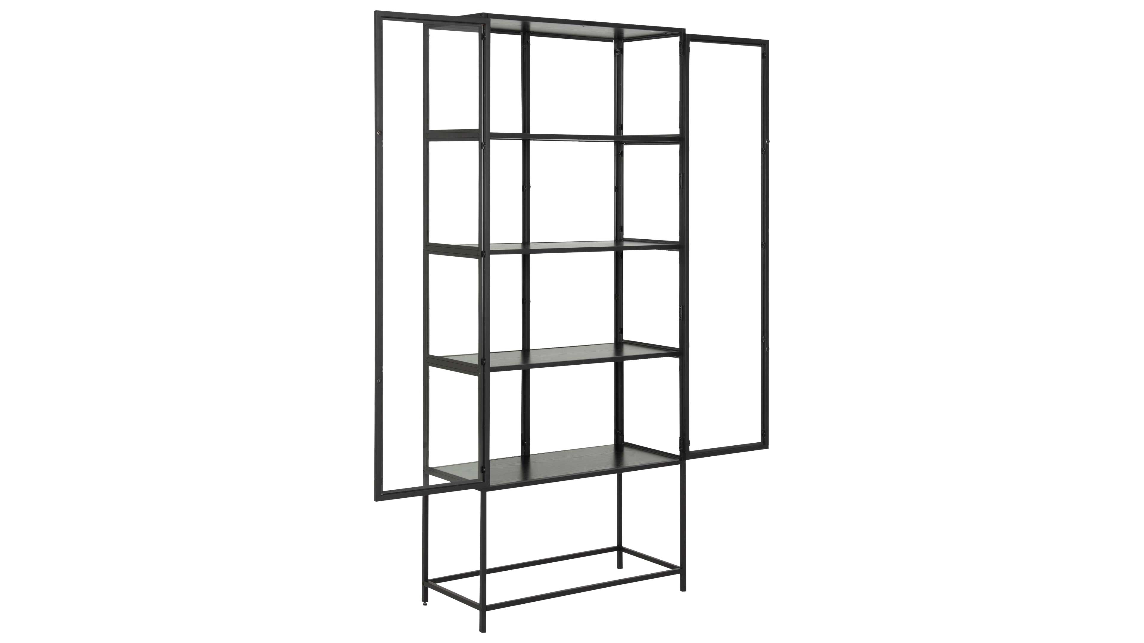 Vitrine Seaford im Industrielook