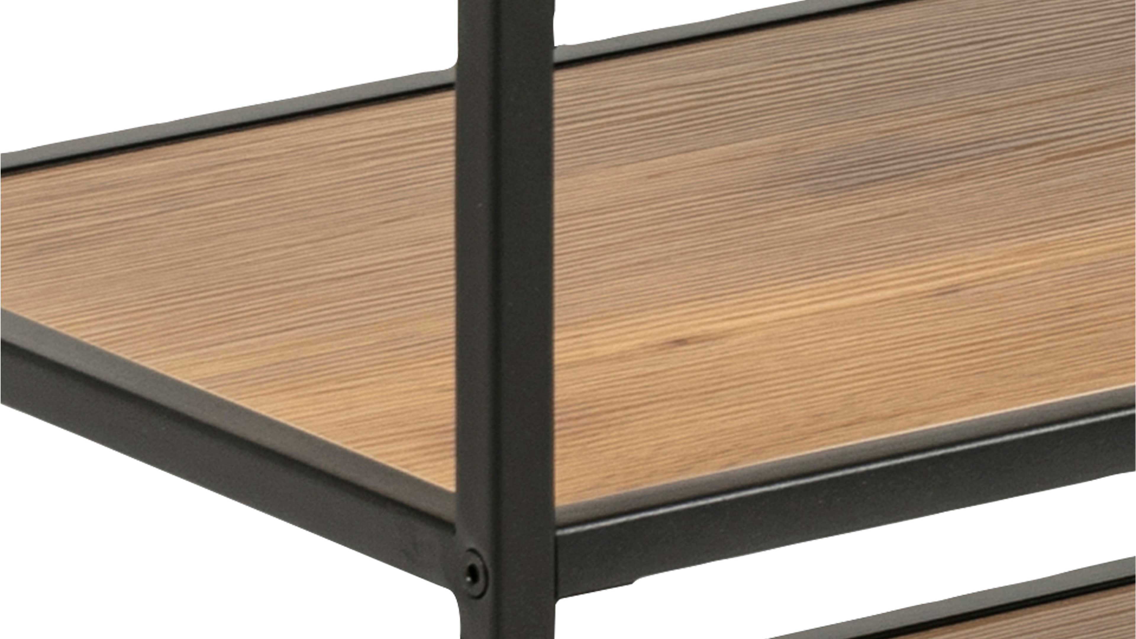 Medienregal Seaford 82371 im Industrielook als TV-Tisch
