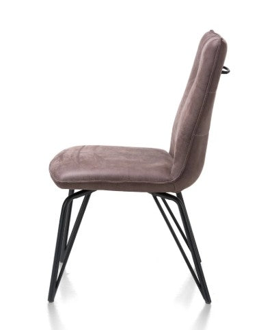 Habufa Stuhl Bella 36716-LAV, Bezug: Stoff Rocky lava