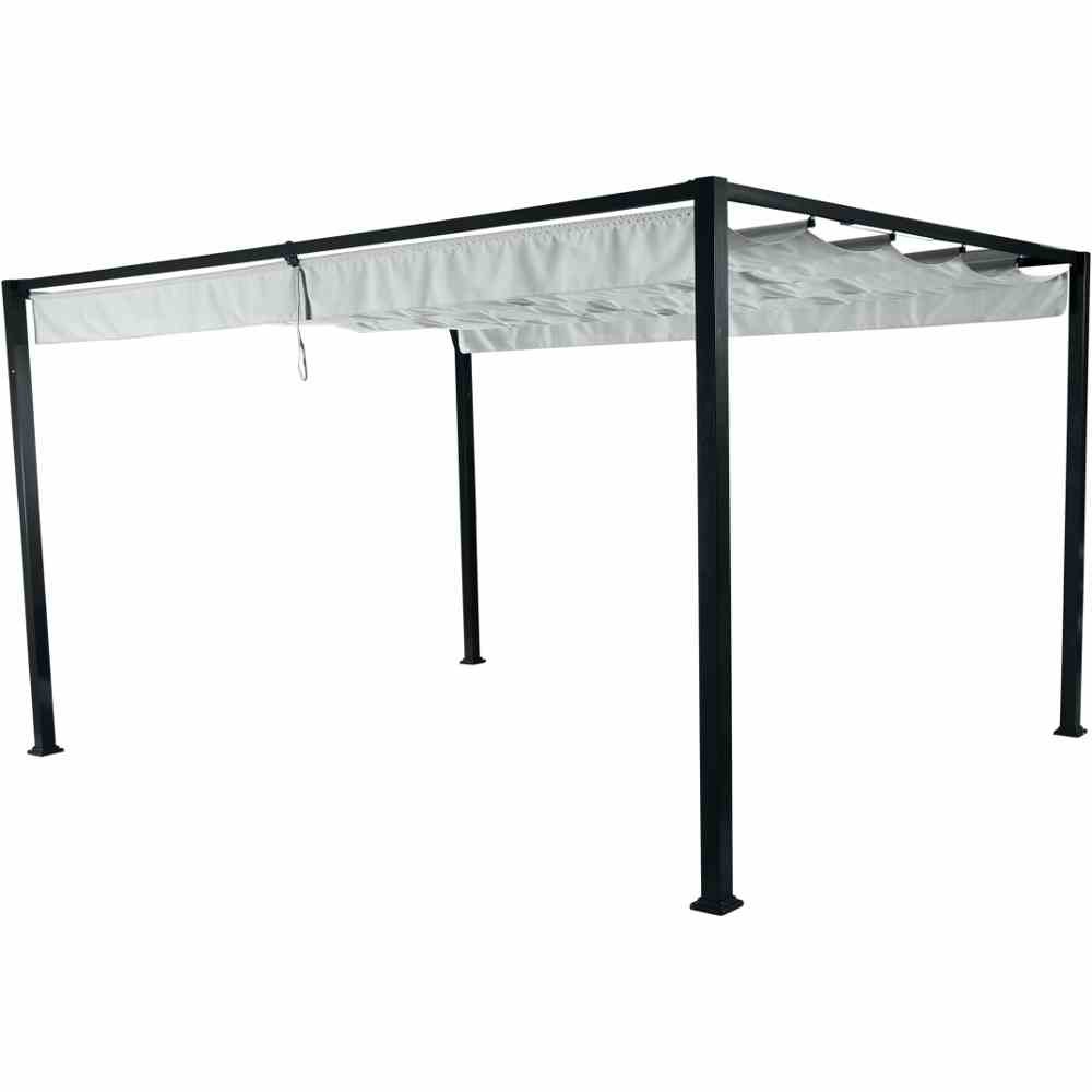 Pavillon C31253 Sky, Anthrazit 4 m x 3 m