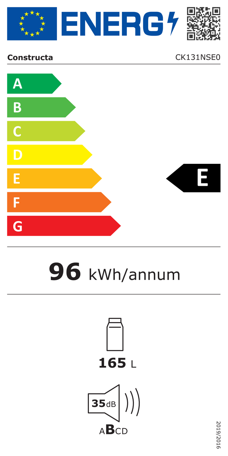 Energielabel Vollbild