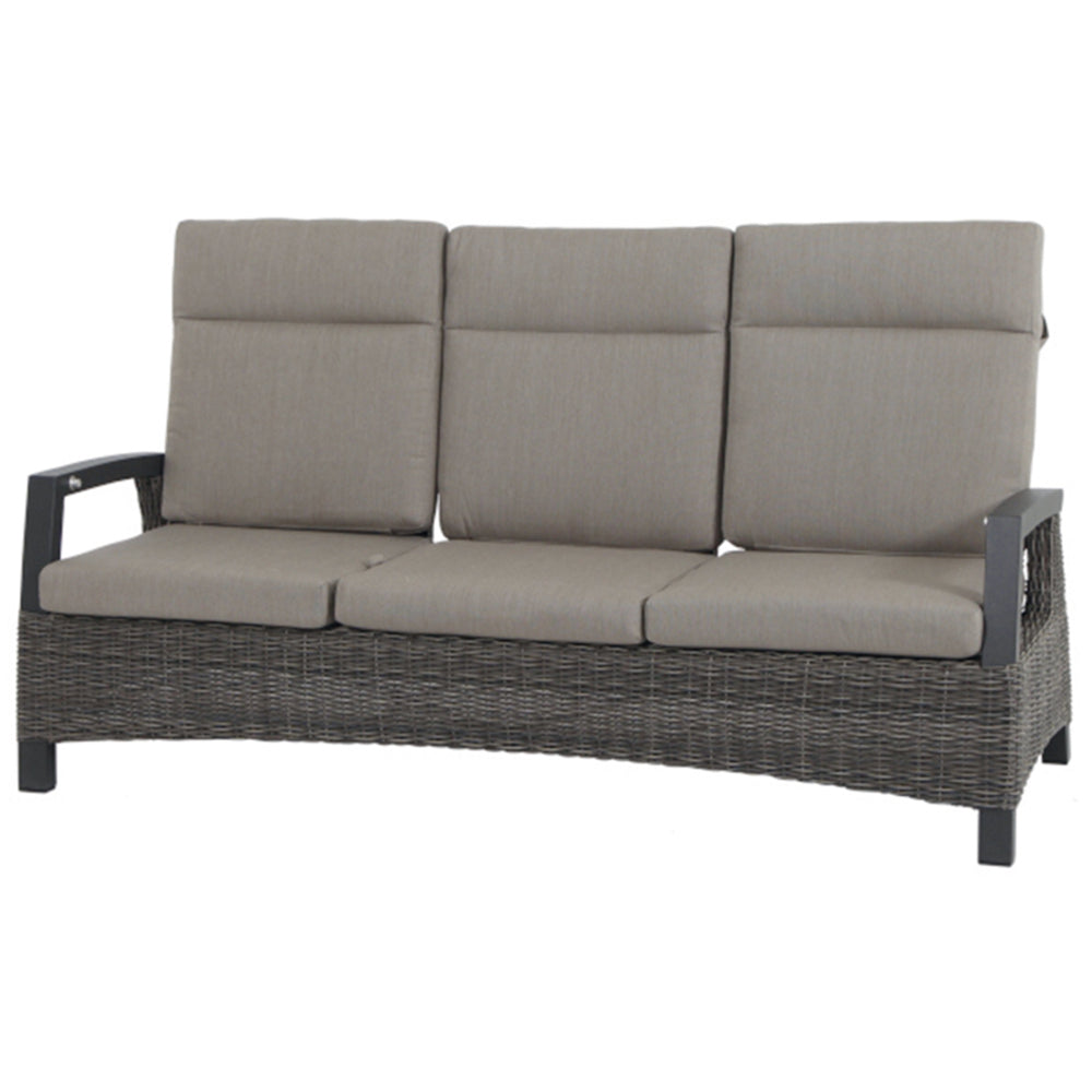 3er Bank H16676 Corido, Alu matt anthrazit