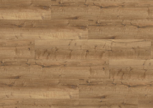 Wineo 400 Wood XL zum Anklicken: hellbraun, sichtbare Maserung und Astlöcher, mit integrierter Unterlagsmatte.