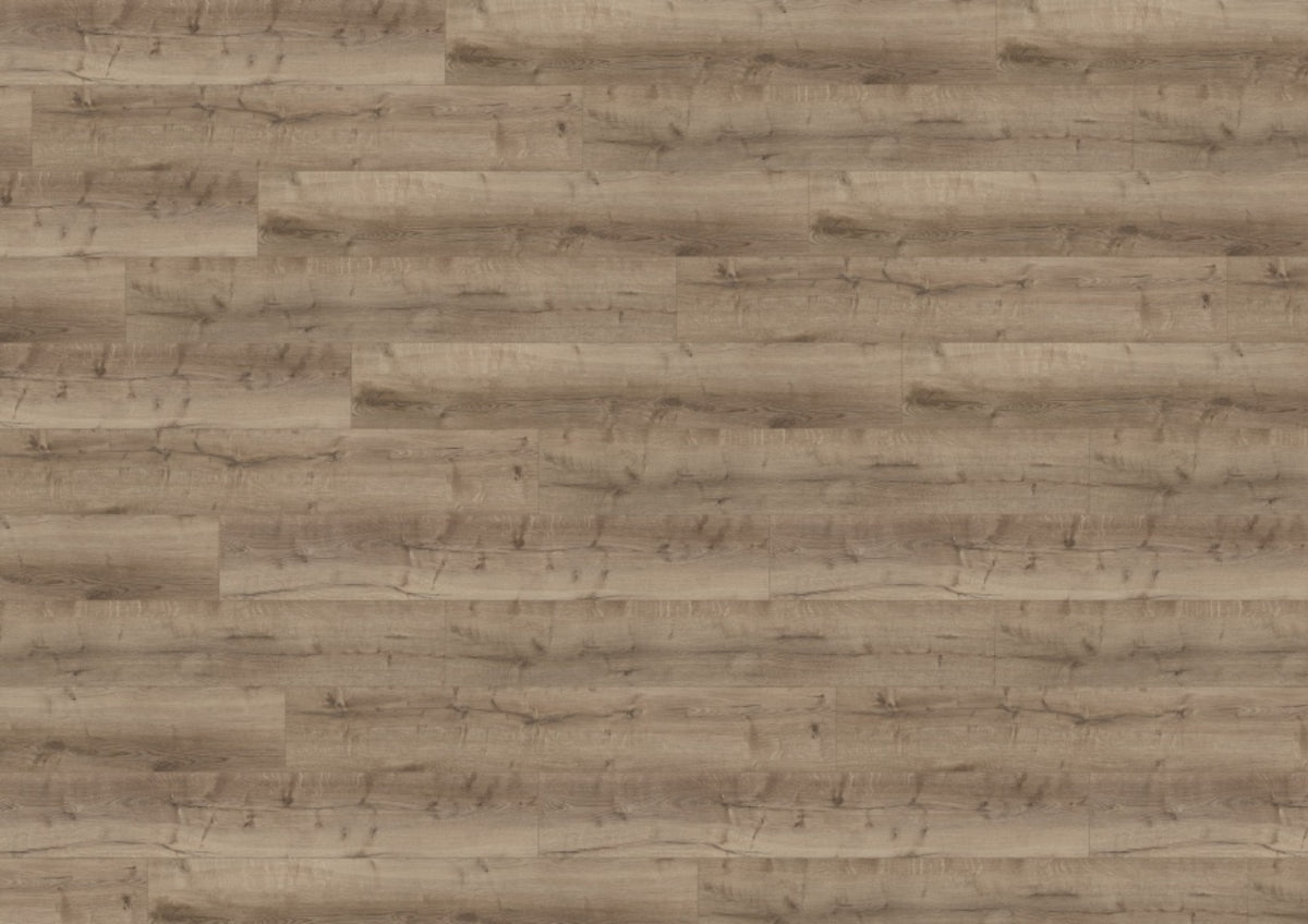 Designboden Wineo 400 Wood XL: Hellbrauner Klickboden, horizontale Dielen, natürliche Maserung. Marke: Wineo.
