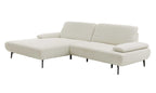 ZEHDENICK | IL Interliving Sofa Serie 4306 Jubiläums-Edition – Modulsofa, abgebildet mit Ottomane links, modern und individuell anpassbar.