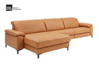 Ecksofa Leder Kurkuma Interliving Serie 4054