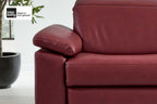 Ecksofa Leder Rot Interliving Serie 4054