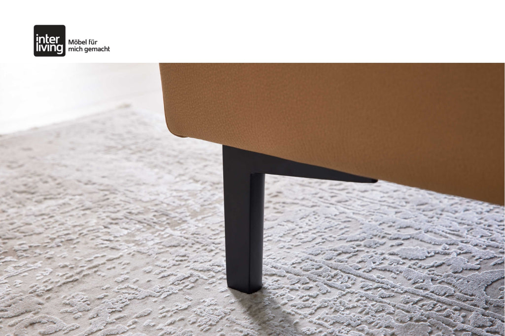 Ecksofa Microfaser Kurkuma Interliving Serie 4064