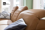 Ecksofa Microfaser Kurkuma Interliving Serie 4064