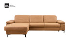 Ecksofa Microfaser Kurkuma Interliving Serie 4064