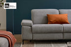 Ecksofa Interliving 4064 Stoff Hellgrau