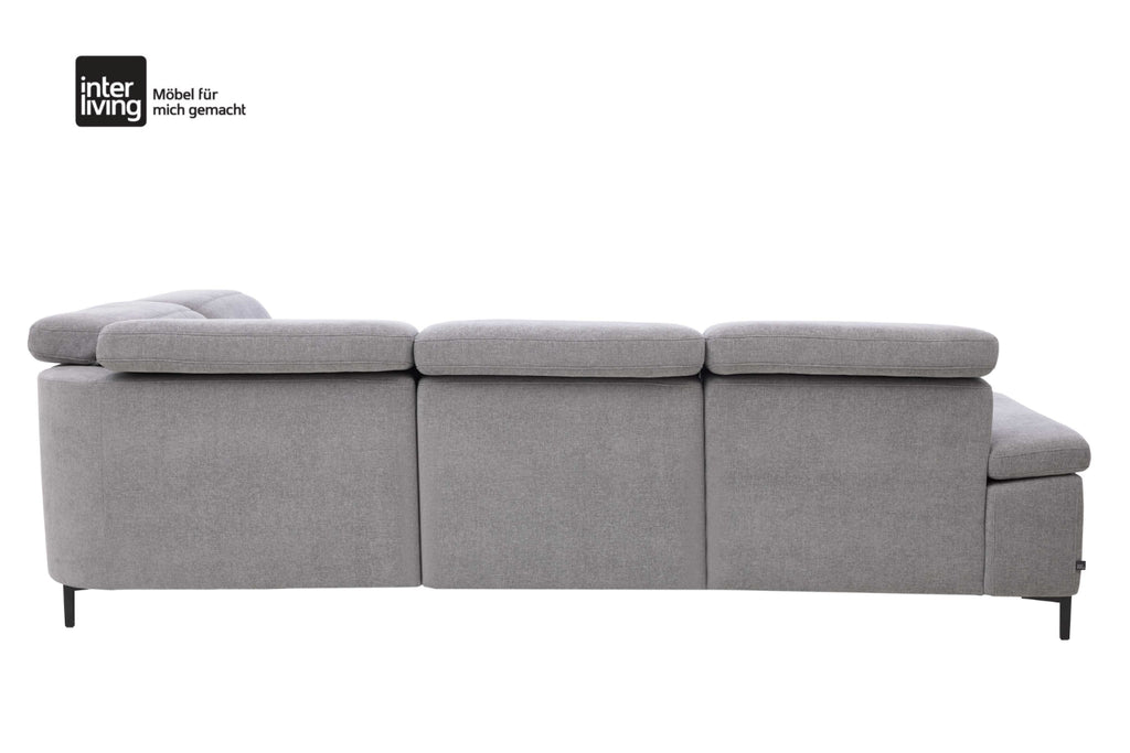 Ecksofa Interliving 4064 Stoff Hellgrau