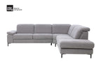 Ecksofa Interliving 4064 Stoff Hellgrau