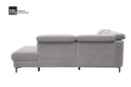 Ecksofa Interliving 4064 Stoff Hellgrau