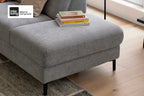 Ecksofa Interliving 4064 Stoff Hellgrau