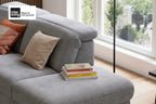 Ecksofa Interliving 4064 Stoff Hellgrau