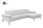 Interliving Serie 4065 Ecksofa Stoff Weiß
