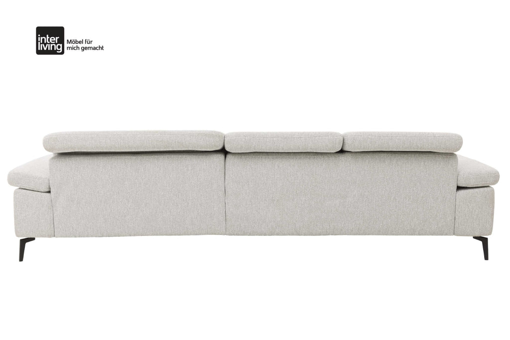 Interliving Serie 4065 Ecksofa Stoff Weiß