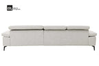 Interliving Serie 4065 Ecksofa Stoff Weiß