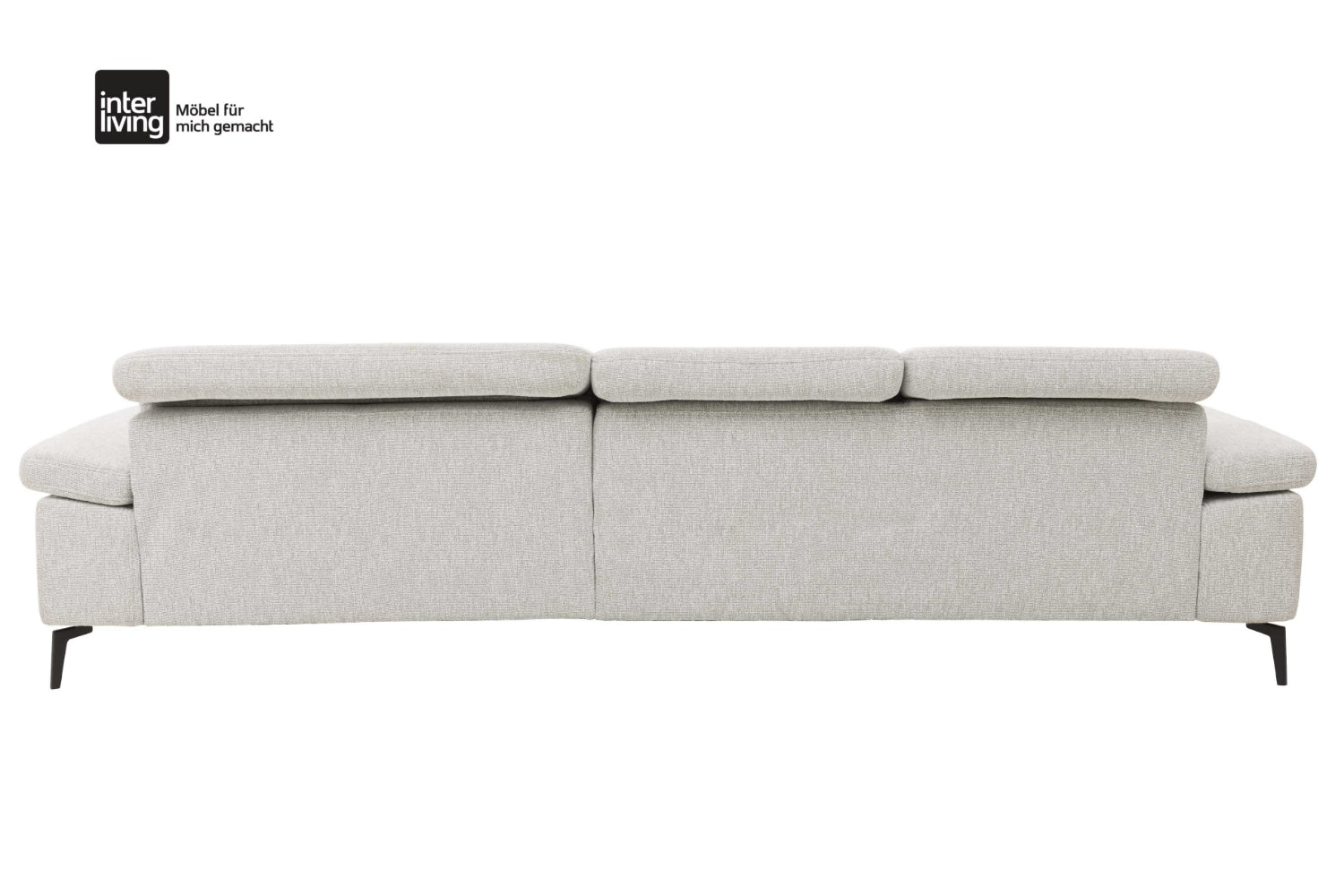 Interliving Serie 4065 Ecksofa Stoff Weiß