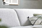 Interliving Serie 4065 Ecksofa Stoff Weiß