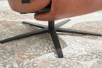 Relaxsessel Leder Kurkuma