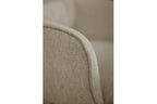 Armlehnstuhl IL5124-4282-47-A37 mit Eiche-Stativgestell und Stoffbezug in Creme