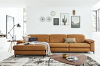 Ecksofa Leder Kurkuma Interliving Serie 4054
