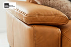 Ecksofa Leder Kurkuma Interliving Serie 4054