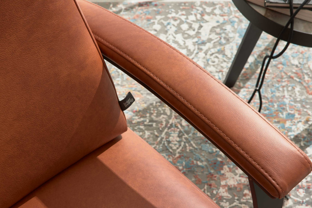 Relaxsessel Leder Kurkuma